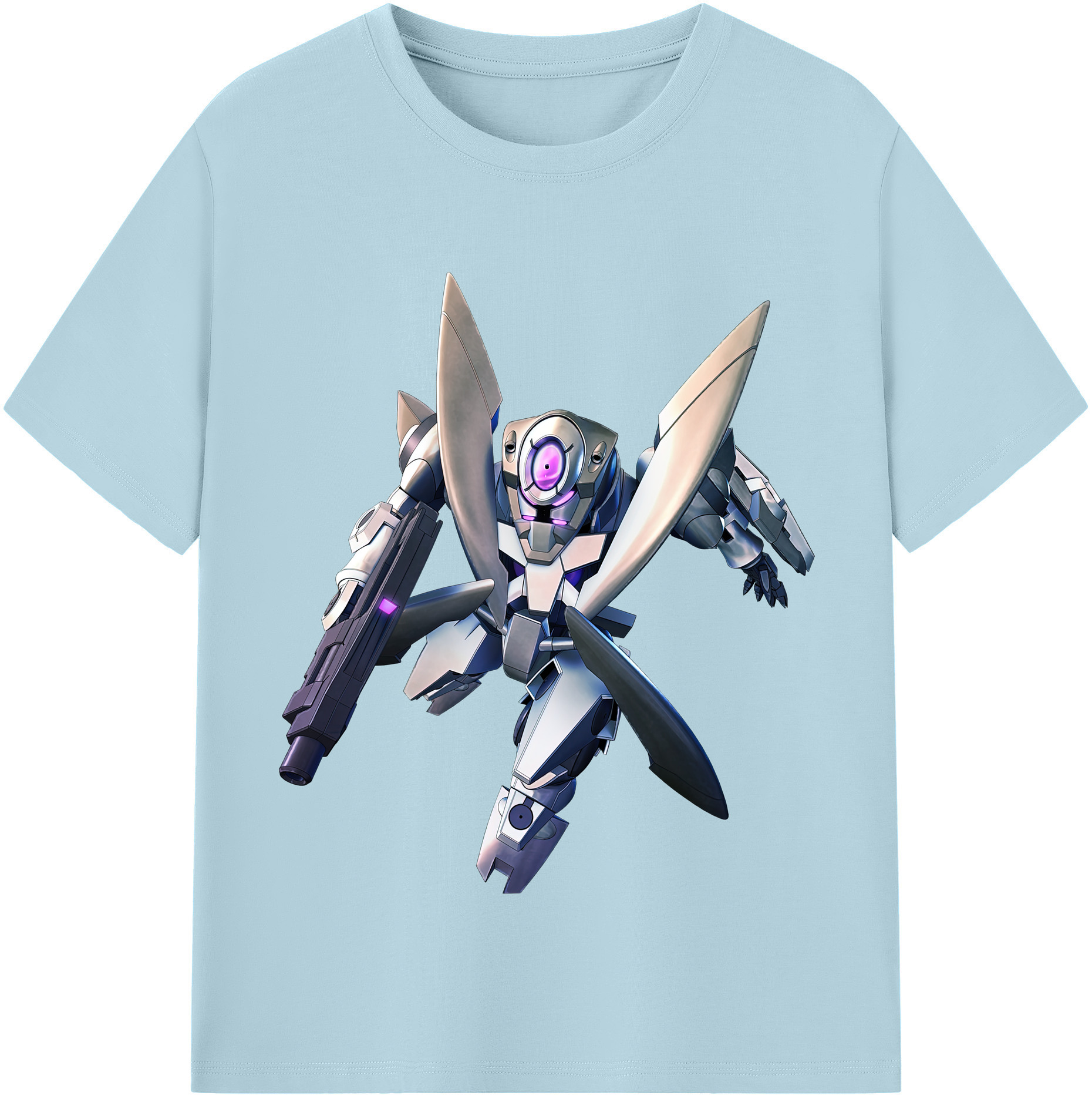 （画像用） 機動戦士ガンダム Mobile Suit Gundam 綿100％半袖Tシャツ（フロントプリント）